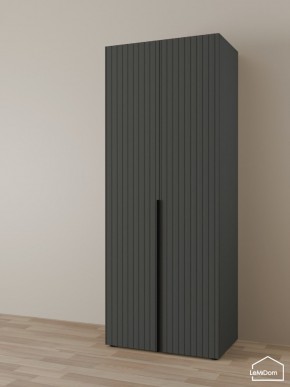 Шкаф Linnea MHR-2 2050х800х510 (Графит-М 11.1.25) в Нижнекамске - nizhnekamsk.ok-mebel.com | фото