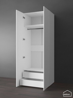 Шкаф Linnea MHR-2PO-3 2050х800х510 (Белый-М 11.1.2) в Нижнекамске - nizhnekamsk.ok-mebel.com | фото 5