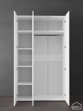 Шкаф Linnea MHR-3PO-1 2050х1200х510 (Белый-М 11.1.2) в Нижнекамске - nizhnekamsk.ok-mebel.com | фото 5