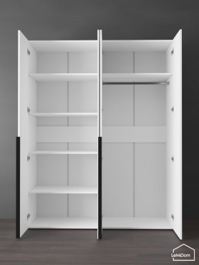 Шкаф Linnea MHR-4-1 2050х1600х510 (Белый-М 11.1.1) в Нижнекамске - nizhnekamsk.ok-mebel.com | фото 4