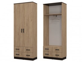 Шкаф «ЛОФТ» для одежды с 2-я ящиками в Нижнекамске - nizhnekamsk.ok-mebel.com | фото 2