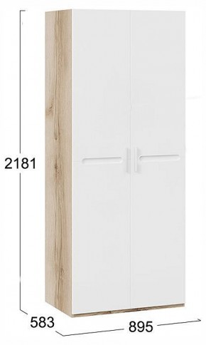Шкаф платяной Фьюжн ТД-260.07.02 в Нижнекамске - nizhnekamsk.ok-mebel.com | фото 4