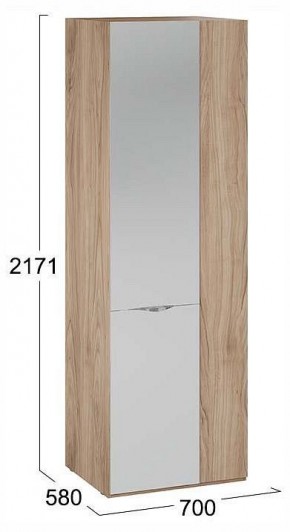 Шкаф платяной Глосс СМ-319.07.007 в Нижнекамске - nizhnekamsk.ok-mebel.com | фото 4