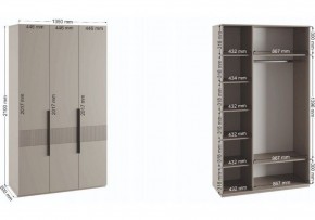 Шкаф платяной Ника в Нижнекамске - nizhnekamsk.ok-mebel.com | фото 4