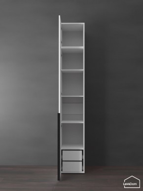 Шкаф с антресолью Linnea MHR-1A-4 2450х400х510 (Белый-М 11.1.1) в Нижнекамске - nizhnekamsk.ok-mebel.com | фото 6