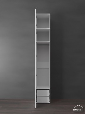 Шкаф с антресолью Linnea MHR-1POA-3 2450х400х510 (Белый-М 11.1.1) в Нижнекамске - nizhnekamsk.ok-mebel.com | фото 5