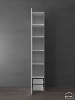 Шкаф с антресолью Linnea MHR-1POA-4 2450х400х510 (Белый-М 11.1.1) в Нижнекамске - nizhnekamsk.ok-mebel.com | фото 6