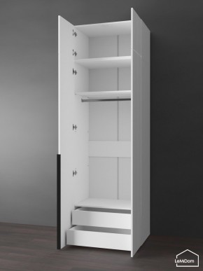 Шкаф с антресолью Linnea MHR-2A-3 2450х800х510 (Белый-М 11.1.2) в Нижнекамске - nizhnekamsk.ok-mebel.com | фото 5
