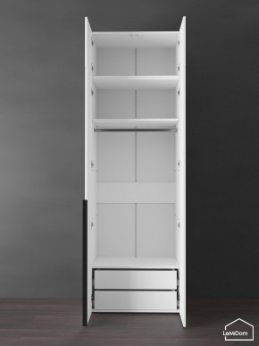 Шкаф с антресолью Linnea MHR-2A-3 2450х800х510 (Белый-М 11.1.2) в Нижнекамске - nizhnekamsk.ok-mebel.com | фото 6
