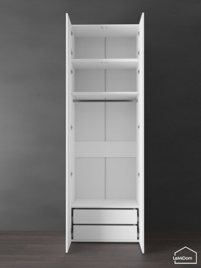 Шкаф с антресолью Linnea MHR-2POA-3 2450х800х510 (Белый-М 11.1.2) в Нижнекамске - nizhnekamsk.ok-mebel.com | фото 5