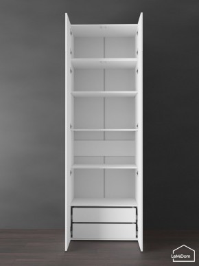 Шкаф с антресолью Linnea MHR-2POA-4 2450х800х510 (Белый-М 11.1.1) в Нижнекамске - nizhnekamsk.ok-mebel.com | фото 6