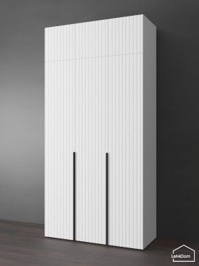Шкаф с антресолью Linnea MHR-3A-2 2450х1200х510 (Белый-М 11.1.1) в Нижнекамске - nizhnekamsk.ok-mebel.com | фото