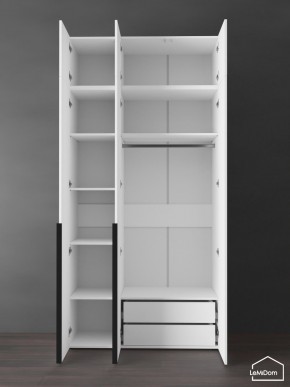 Шкаф с антресолью Linnea MHR-3A-2 2450х1200х510 (Белый-М 11.1.1) в Нижнекамске - nizhnekamsk.ok-mebel.com | фото 6