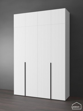 Шкаф с антресолью Linnea MHR-4A-2 2450х1600х510 (Белый-М 11.1.2) в Нижнекамске - nizhnekamsk.ok-mebel.com | фото