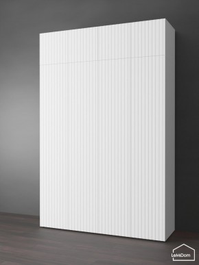 Шкаф с антресолью Linnea MHR-4POA-1 2450х1600х510 (Белый-М 11.1.2) в Нижнекамске - nizhnekamsk.ok-mebel.com | фото