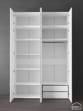 Шкаф с антресолью Linnea MHR-4POA-2 2450х1600х510 (Белый-М 11.1.2) в Нижнекамске - nizhnekamsk.ok-mebel.com | фото 5