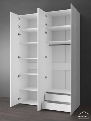 Шкаф с антресолью Linnea MHR-4POA-2 2450х1600х510 (Белый-М 11.1.2) в Нижнекамске - nizhnekamsk.ok-mebel.com | фото 6