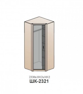 Шкаф ШЕР Дуб серый/айронвуд серебро (ШК-2321) в Нижнекамске - nizhnekamsk.ok-mebel.com | фото