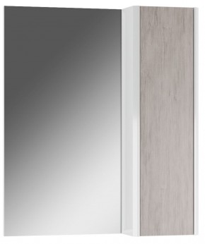 Шкаф-зеркало Uno 60 Дуб серый левый/правый Домино (DU1503HZ) в Нижнекамске - nizhnekamsk.ok-mebel.com | фото