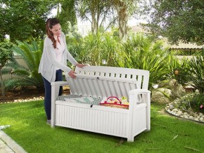 Скамья Patio Bench белый в Нижнекамске - nizhnekamsk.ok-mebel.com | фото 4