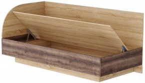 СОНАТА КРС- 900 Кровать (софа) с ПМ (дуб сонома/дуб сакраменто) в Нижнекамске - nizhnekamsk.ok-mebel.com | фото 2