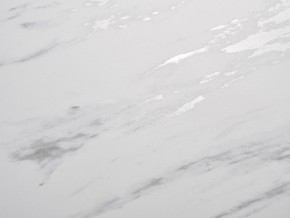 Стол BELLUNO 160 MARBLES KL-99 Белый мрамор матовый, итальянская керамика/ белый каркас, ®DISAUR в Нижнекамске - nizhnekamsk.ok-mebel.com | фото 9