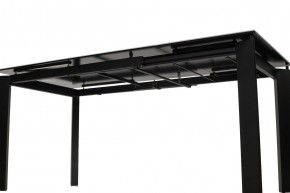 Стол CORNER 120 MATTE STATUARIO Белый мрамор матовый керамика, стекло/ черный каркас, ®DISAUR в Нижнекамске - nizhnekamsk.ok-mebel.com | фото 9