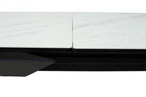 Стол CREMONA 180 KL-99 Белый мрамор матовый, итальянская керамика / черный каркас, ®DISAUR в Нижнекамске - nizhnekamsk.ok-mebel.com | фото 12