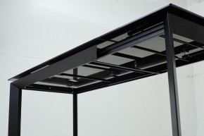 Стол CREMONA 180 KL-99 Белый мрамор матовый, итальянская керамика / черный каркас, ®DISAUR в Нижнекамске - nizhnekamsk.ok-mebel.com | фото 13