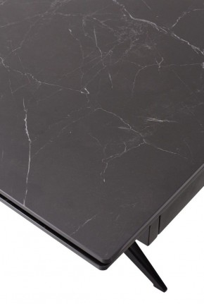 Стол FORIO 160 MATT BLACK MARBLE SOLID CERAMIC / BLACK, ®DISAUR в Нижнекамске - nizhnekamsk.ok-mebel.com | фото 9