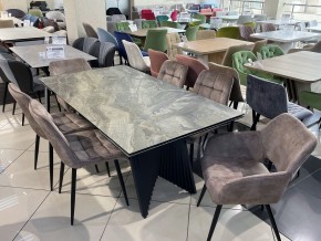 Стол IVAR 180 MARBLES KL-80 Серый мрамор, итальянская керамика, ®DISAUR в Нижнекамске - nizhnekamsk.ok-mebel.com | фото 11