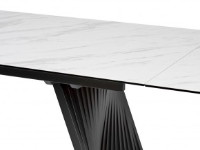 Стол IVAR 180 MARBLES KL-99 Белый мрамор, итальянская керамика/серый, ®DISAUR в Нижнекамске - nizhnekamsk.ok-mebel.com | фото 8