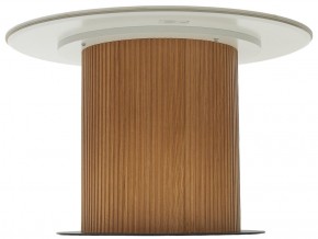 Стол MESA D120 цвет БЕЛЫЙ МРАМОР M326 / Каркас OAK, ®DISAUR в Нижнекамске - nizhnekamsk.ok-mebel.com | фото 8