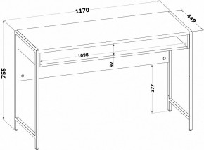 Стол письменный СПМ-401 в Нижнекамске - nizhnekamsk.ok-mebel.com | фото 3