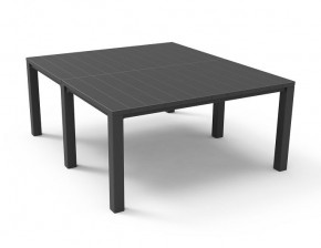 Стол раскладной Джули (Julie Double table 2 configurations) Графит в Нижнекамске - nizhnekamsk.ok-mebel.com | фото 3