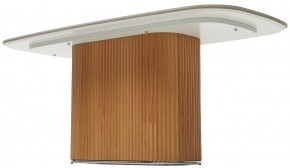 Стол TAMPA 180 цвет БЕЛЫЙ МРАМОР M326, керамика / Каркас OAK, ®DISAUR в Нижнекамске - nizhnekamsk.ok-mebel.com | фото 8