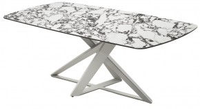 Стол VICENZA 220 BULGARI WHITE, керамика / белый, ®DISAUR в Нижнекамске - nizhnekamsk.ok-mebel.com | фото 9
