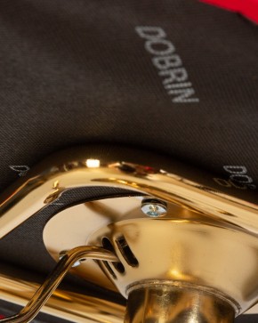 Стул барный DOBRIN CHARLY GOLD, красный велюр (MJ9-45) в Нижнекамске - nizhnekamsk.ok-mebel.com | фото 10