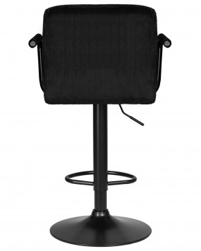 Стул барный DOBRIN KRUGER ARM BLACK, черный вельвет (LAR-E2041-52) в Нижнекамске - nizhnekamsk.ok-mebel.com | фото 5