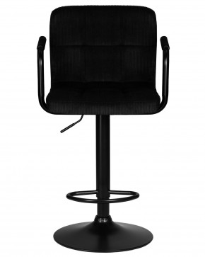 Стул барный DOBRIN KRUGER ARM BLACK, черный вельвет (LAR-E2041-52) в Нижнекамске - nizhnekamsk.ok-mebel.com | фото 6