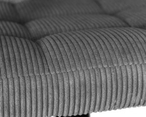 Стул барный DOBRIN KRUGER ARM BLACK, серый вельвет (LAR-E2041-25) в Нижнекамске - nizhnekamsk.ok-mebel.com | фото 8