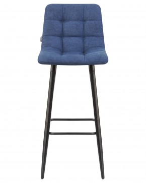 Стул барный DOBRIN NICOLE, черные матовые ножки, синяя ткань (UF860-14B) в Нижнекамске - nizhnekamsk.ok-mebel.com | фото 6