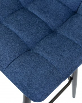 Стул барный DOBRIN NICOLE, черные матовые ножки, синяя ткань (UF860-14B) в Нижнекамске - nizhnekamsk.ok-mebel.com | фото 8