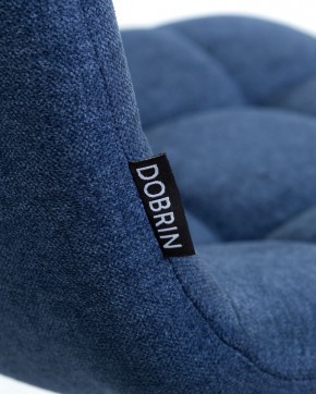 Стул барный DOBRIN NICOLE, черные матовые ножки, синяя ткань (UF860-14B) в Нижнекамске - nizhnekamsk.ok-mebel.com | фото 9