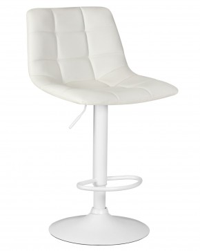 Стул барный DOBRIN TAILOR WHITE, белый PU в Нижнекамске - nizhnekamsk.ok-mebel.com | фото