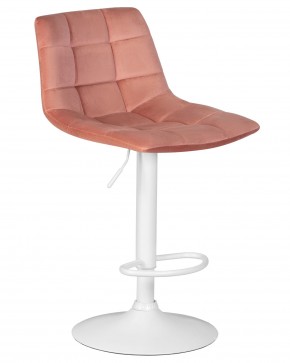Стул барный DOBRIN TAILOR WHITE, пудрово-розовый велюр (MJ9-32) в Нижнекамске - nizhnekamsk.ok-mebel.com | фото 2