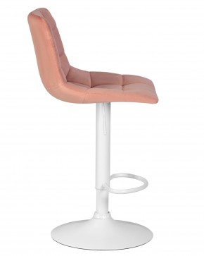 Стул барный DOBRIN TAILOR WHITE, пудрово-розовый велюр (MJ9-32) в Нижнекамске - nizhnekamsk.ok-mebel.com | фото 3