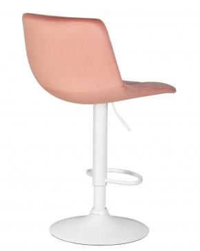 Стул барный DOBRIN TAILOR WHITE, пудрово-розовый велюр (MJ9-32) в Нижнекамске - nizhnekamsk.ok-mebel.com | фото 4