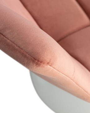 Стул барный DOBRIN TAILOR WHITE, пудрово-розовый велюр (MJ9-32) в Нижнекамске - nizhnekamsk.ok-mebel.com | фото 7