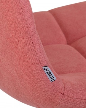 Стул обеденный DOBRIN ALEX, белые ножки, розовая ткань (UF860-05B) в Нижнекамске - nizhnekamsk.ok-mebel.com | фото 7